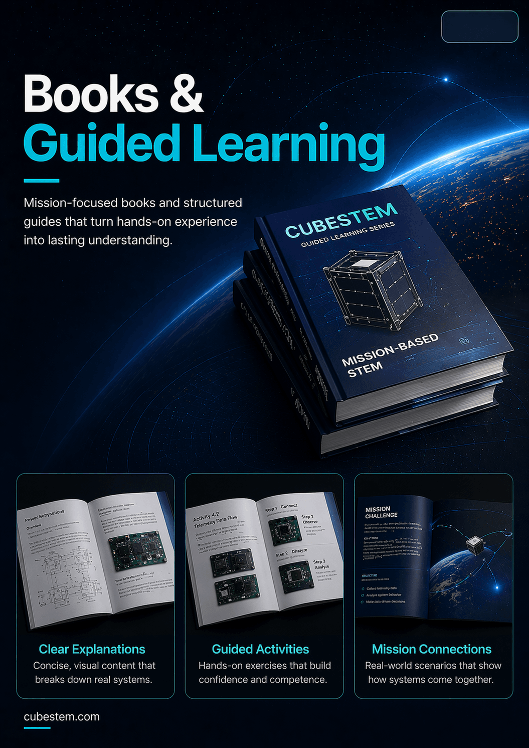 Books & guided learning — supporting visual